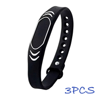 Bracelet RFID Magique Modulable 125Khz T5577 EM4305, Clonable, pour Contrôle d'Accès, Natation et Salle de Sport