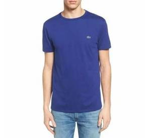 Blue color Best Quality Bamboo Material Plain Pattern Casual Style T-<b>Shirts</b> with <b>Half</b> <b>Sleeves</b> & Round Neck for Men wear - Product Image 1