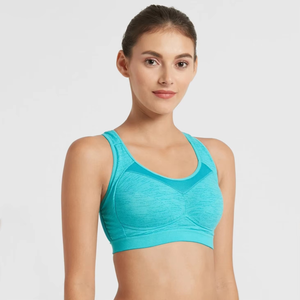 Conjunto de Sujetador Deportivo de un Solo Hombro Personalizado de Alta Calidad OEM ODM, Ropa Deportiva Ligera sin Costuras para Correr, Yoga y Fitness - Product Image 3