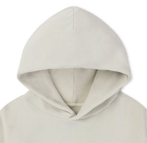 Sudadera con Capucha Extra Grande para Hombre, Color Sólido, Algodón French Terry, Casual, Manga Larga, con Bolsillo, para Otoño 2027 - Product Image 3