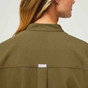 ARTISAN IMPEX Ensembles de Blouses Médicales Extensibles pour Femmes en Tissu Tricoté Doux Spandex/Polyester Service OEM Uniformes d'Infirmières - Product Image 5