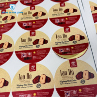 OEM ODM Custom Size Logo Printed Synthetic Paper PP Sticker Sheet Product Packaging Label Vietnam Manufacturer
