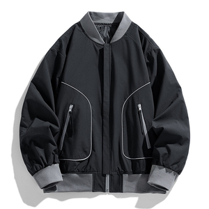 Unisex Custom Logo Hooded <b>Fleece</b> Bomber Jacket OEM ODM Private Label Wholesale Manufacturer Polyester/Cotton - Product Image 3