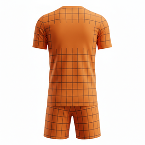 ชุดฟุตบอลหญิง/ชาย พร้อมกางเกงขาสั้น ชุดฝึกซ้อมพรีเมียมสองชิ้น ชุดกีฬาฟุตบอล แห้งเร็ว ชุดออกกำลังกาย รับผลิตตามแบบ OEM - Product Image 2