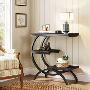 Space Saving Rectangular Metal Frame Modern Portable Lightweight Coffee <b>Table</b> Designer Furniture Zahid Exports - Product Image 2