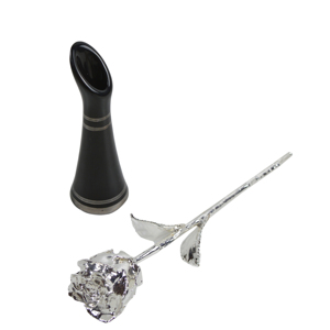 Trending Indoor Decoration Real Rose Silver Dipped Real Rose With Highly Design and Luxury <b>Box</b> Packing Best for <b>Gift</b> - Product Image 6