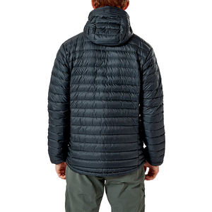 Experienced OEM ODM Services Premium Canvas Stand Collar Front Logo <b>Mens</b> Winter Puffer <b>Jackets</b> - Product Image 2