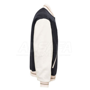 แจ็คเก็ตเลตเตอร์แมนแบรนด์ส่วนตัว วัสดุทนทาน แจ็คเก็ตเลตเตอร์แมน MOQ ต่ำ - Product Image 4