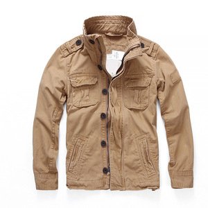 Vestes en cuir écologiques pour hommes, bleu marine, en coton, coupe slim, fermeture éclair noire sur le devant - Product Image 3