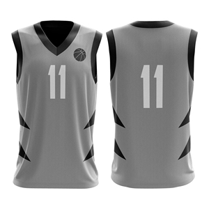 Camiseta de Baloncesto Personalizable con Cuello en V, Sin Mangas, Número 11, Malla Transpirable de Secado Rápido, 100% Poliéster, Unisex para Adultos - Product Image 3