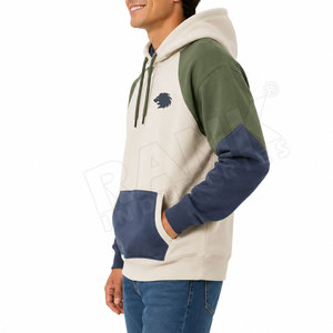 Custom 100% Cotton Casual Pullover <b>Fleece</b> Hoodies For <b>Men</b> Low MOQ Bulk Order Export Quality Latest Style - Product Image 5