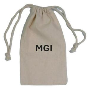 Bolsa de Almacenamiento con Cordón, 100% Algodón Orgánico, Impresa con Serigrafía, Asa Suave para Fácil Transporte, Personalizable, Reciclable, Reutilizable, para Regalos y Manualidades - Product Image 4