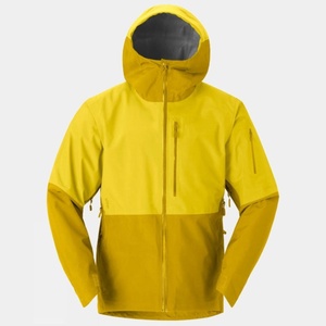 Vestes de ski personnalisées professionnelles, isolées, imperméables, avec coutures entièrement thermosoudées, respirantes, à capuche, extensibles, pour hommes - Product Image 1
