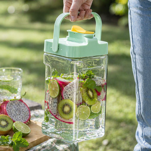 Motivational 3500ML Water Bottle with Time Marking | Leak-Proof BPA-Free Plastic Hydration Jug for Daily Use - Product Image 1