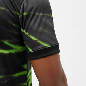 Maillot de football sublimé rayé respirant anti-UV grande taille à manches courtes, ensemble uniforme, le plus vendu en gros - Product Image 5