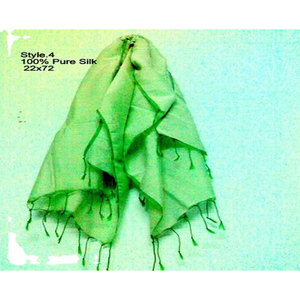 100% Pure Silk Designer Scarf for Women Custom Digital Printed Square Satin & Cotton Stylish Girls Scarf with Premium Packaging - Product Image 5