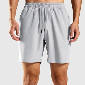 Shorts d'entraînement athlétiques pour hommes, séchage rapide, légers, respirants, taille élastique avec cordon de serrage, pour la gym, la course, l'entraînement, vêtements de sport d'été - Product Image 1