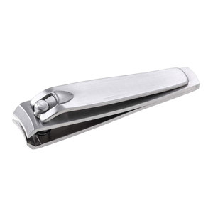 Coupe-ongles professionnel de qualité supérieure, en acier inoxydable courbé, ouverture large, précision de coupe fine, poignée ergonomique - Product Image 1