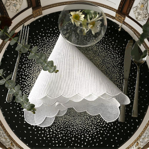 Servilleta de Lino Puro Whisper |   Servilletas de Mesa Reutilizables 100% Lino Natural Ecológicas para Comedor, Restaurante, Hotel y Uso Doméstico - Product Image 5