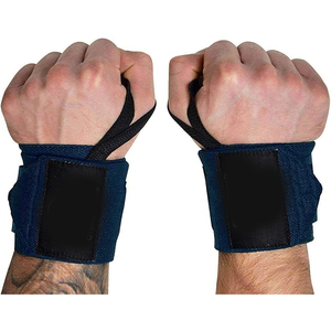 Muñequeras Deportivas SAMROZ para Levantamiento de Pesas, Soporte de Muñeca de Calidad Profesional con Bucle para el Pulgar de Alta Resistencia - Las Mejores Muñequeras - Product Image 3