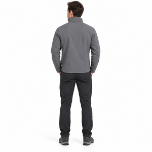 Custom Logo <b>Men</b> Softshell Jacket Waterproof Wind Resistant <b>Thermal</b> Outdoor Workwear Jacket for Hiking and Travel - Product Image 2