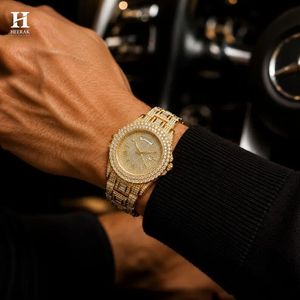 Reloj de Lujo con Diamantes de Imitación de Heerak Diamonds - Reloj de Oro Rosa con Diamantes Cultivados en Laboratorio - Product Image 2