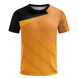 T-shirt de sport unisexe à manches courtes en polyester respirant et à séchage rapide, imprimé, pour l'entraînement sur le terrain - Product Image 6