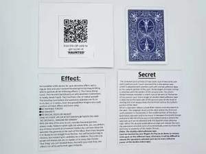 Truco de Magia R U Joking Gaff: Baraja de Cartas con Trucos de Predicción y Cartas en Blanco, Baraja Bicycle con Trucos - Product Image 2