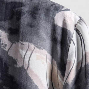 Camisa Casual de Manga Corta para Hombre, 100% Algodón Orgánico, Antiarrugas, Transpirable, Antibolitas, Estilo Dobby, Ropa de Playa para Adolescentes - Product Image 3