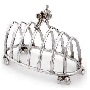 ที่วางขนมปังสแตนเลสทันสมัย ทนทานและอเนกประสงค์ ช่วยจัดระเบียบการเสิร์ฟอาหารเช้าสำหรับแขกในงานสังสรรค์ของครอบครัว - Product Image 2