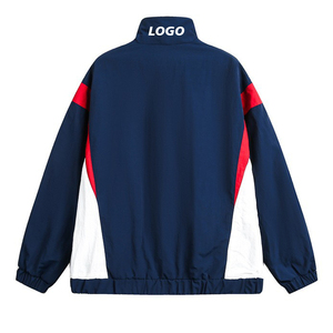 Custom <b>Canvas</b> <b>Plain</b> Unisex Winter Clothing Windbreaker Adult Branded Vintage Windproof Waterproof Breathable 100% Nylon Jacket - Product Image 2