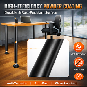 Vietnam Manufacturer Metal <b>Square</b> Dining <b>Table</b> Legs Heavy Duty Furniture Base Easy Install OEM EDPTBL000 - Product Image 5