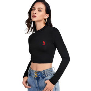 Top Corto para Mujer, Estilo Urbano Moderno, Estética Vintage, Material Transpirable y Fresco, Acabado Fino, Gran Venta - Product Image 4