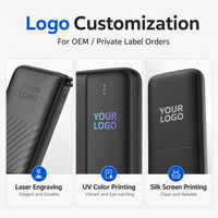 10000mah Hafif Taşınabilir Şarj Cihazı 10000 Mah Powerbank Özel Logo Fabrika Toptan Satış Seyahat Promosyonları İçin Hızlı Şarj