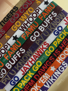 สายกระเป๋าถือแบบมีลูกปัดปักลายกว้าง สายสะพายไหล่ปรับได้ สายสะพายข้างแบบเปลี่ยนได้ พร้อมตัวล็อคโลหะแบบก้ามปู - Product Image 4