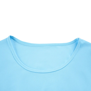 เสื้อครอปออกกำลังกายแฟชั่นล่าสุดสำหรับผู้หญิง ออกแบบโลโก้ได้ตามต้องการ เหมาะสำหรับออกกำลังกาย ฟิตเนส โยคะ ทรงรัดรูป - Product Image 5