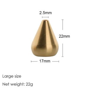 Porte-encens en laiton, brûleur d'encens boule, support pour bâtonnets d'encens, attrape-cendres décoratif, support de table minimaliste en métal - Product Image 5