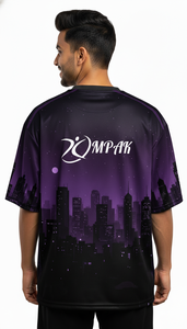 Camiseta de sublimación extragrande de moda premium para hombre, estilo casual y urbano de corte holgado. - Product Image 4