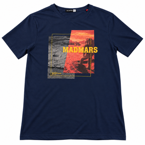 Camiseta de Moda Personalizada con Estampado Gráfico Vintage, Corte Regular, Cuello Redondo de Algodón, Manga Corta, Ropa Urbana - Product Image 1