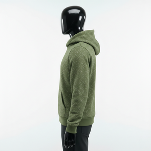 Hoodie Oversize Personnalisé en Coton Épais avec Strass et Effet Vieilli, Fabrication de Qualité Supérieure, Broderie Streetwear - Product Image 3