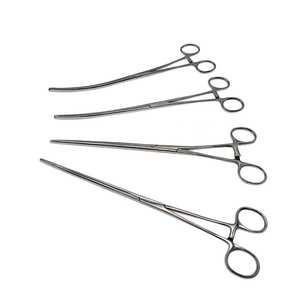 คีมหนีบลำไส้สำหรับแมว สุนัข สแตนเลส เครื่องมือผ่าตัดกระดูกสัตว์ เครื่องมือสัตวแพทย์มืออาชีพ - Product Image 2