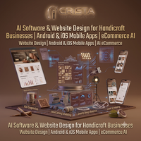 El Sanatları İşletmeleri için Yapay Zeka Yazılımı Web Sitesi Tasarımı Android iOS Mobil Uygulamalar Yapay Zeka ERP CRM Yazılımı WordPress Shopify E-Ticaret Yapay Zeka