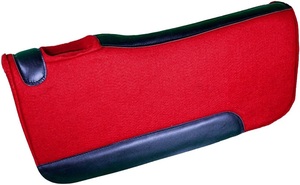 Tapis de selle en feutre de laine de cheval de qualité supérieure, tapis d'équitation western, protection contre l'usure du cuir, équipement équestre, fournisseur d'usine - Product Image 2