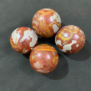 Natural Noorena Jasper Sphere Polished Gemstone <b>Crystal</b> <b>Ball</b> Stone Home Decor Wholesale - Product Image 5