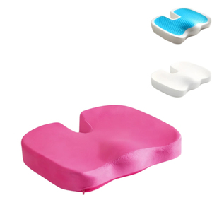 High Quality Memory Foam Gel Seat <b>Cushion</b> Non Slip Coccyx Support Pad for Office Chair Car Driving Comfort - Product Image 6