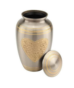 Urnas Funerarias Decorativas de Latón para Cenizas de Adultos, Urnas Hechas a Mano para Hombres y Mujeres - Product Image 1