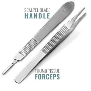 Kit d'entraînement à la suture, coussin en silicone de 3e génération avec plaies pré-découpées |   Outils de suture et étui pour étudiants en médecine par Grip Surgical - Product Image 6
