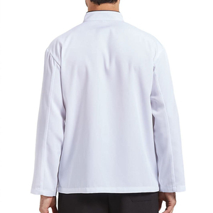 Uniformes Personalizados con Logotipo para Personal de Hotel, Uniformes de Chef de Manga Larga y Corta para Hombres y Mujeres, Uniforme de Camarero de Lona para Restaurante, 65% Restaurante Bar - Product Image 2