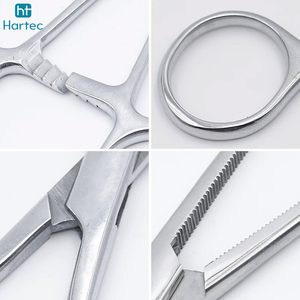 Straight Curved Shape Manual Steel Surgical Forceps, Best Quality Top Selling Custom Made Hemostatic Mosquito Forceps - Product Image 6