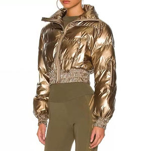 Chaquetas Cortas Acolchadas de Secado Rápido de Alta Calidad para Mujer, Precio al por Mayor, Chaqueta Personalizada para Usar en Tallas Grandes, Chaquetas Ligeras para Mujer - Product Image 6